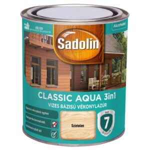 Sadolin Classic Aqua 3in1 - Színtelen