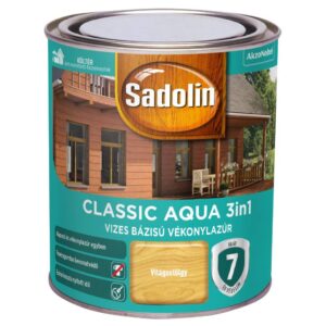 Sadolin Classic Aqua 3in1 vizes bázisú vékonylazúr - Image 3