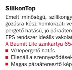 Alternative view of Baumit SilikonTop szilikongyanta kötőanyagú vékonyvakolat - 25 kg