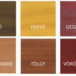 Poli-Farbe Boróka Classic vízzel hígítható fabevonó vékonylazúr - Image 2