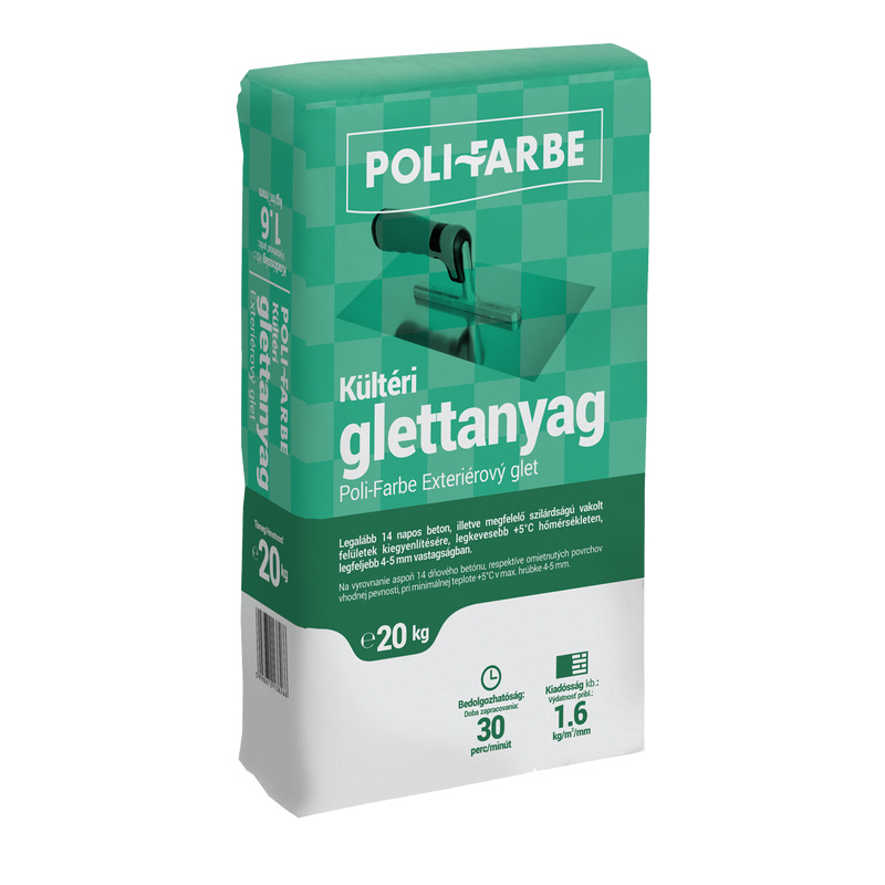 Poli-Farbe kültéri glettanyag