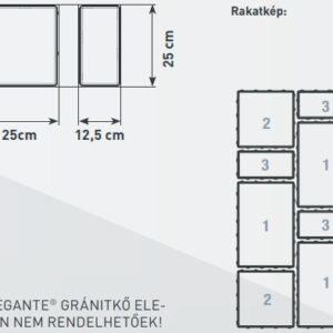 Barabás Elegante Gránit beton térkő - Image 2