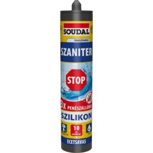 Soudal szaniter szilikon STOP