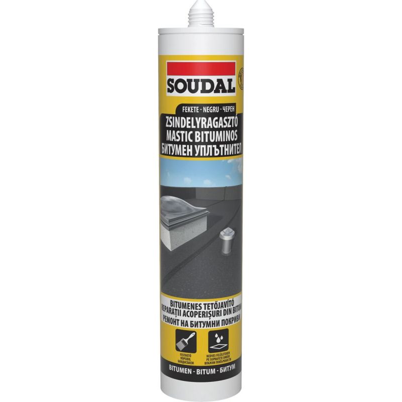 Soudal tetőjavító bitumenes zsindelyragasztó