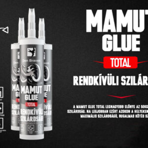 Mamut Glue Total - univerzális ragasztó vízálló kötésekhez - fehér - 290 ml - Image 2