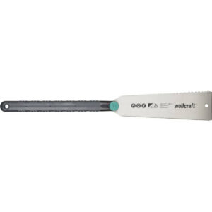 Wolfcraft 69510000 kétoldalú japán húzó fűrész laminált padlókhoz