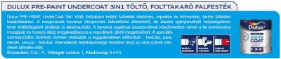 Dulux Pre-Paint Undercoat 3in1 - folt-takaró falfesték - Image 2
