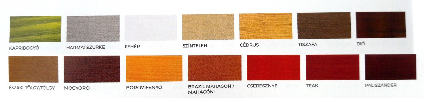 Lazurán Aqua Favédő lazúr 3in1 - vizes bázisú, biocid tartalmú vékonylazúr kültéri fafelületekre - Image 2