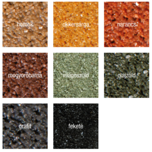 Poli-Farbe színezett márványszemcse - 10 kg (5 darab 2 kg-os zsák) - Image 2