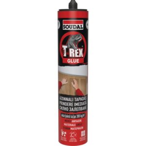 Soudal T-Rex – szerelőragasztó erős azonnali tapadóerővel