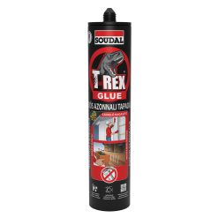 Soudal T-Rex - szerelőragasztó erős azonnali tapadóerővel - 380 gramm