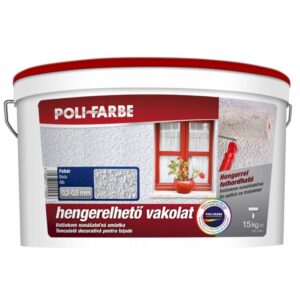 Poli-Farbe hengerelhető vakolat - 15 kg