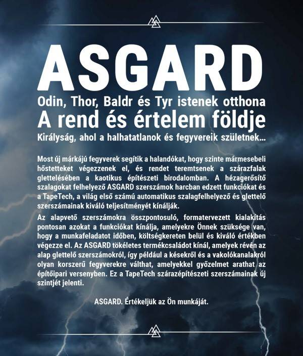 Asgard Classic glettelő doboz - Image 4