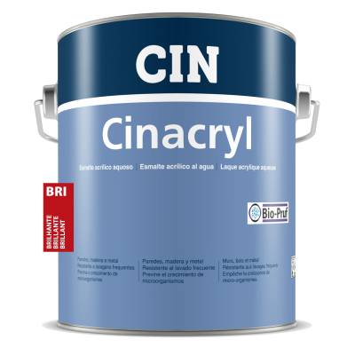 Cinacryl magasfényű vízbázisú zománcfesték