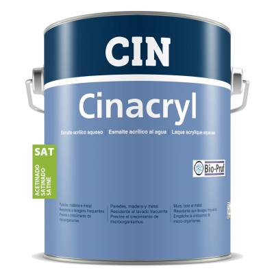 Cinacryl selyemfényű vízbázisú zománcfesték