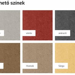 Alternative view of Járdaszegély egyenes tetővel