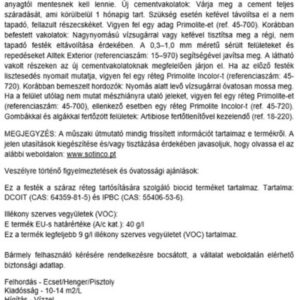Sotinco Acryltinco matt homlokzatfesték - Image 2