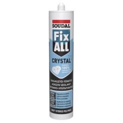 Soudal Fix All Crystal víztiszta ragasztó