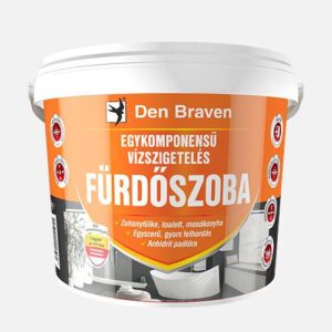 Den Braven egykomponensű fürdőszobai vízszigetelés