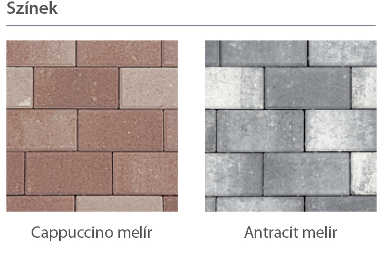 Frühwald Okos Térkő színek