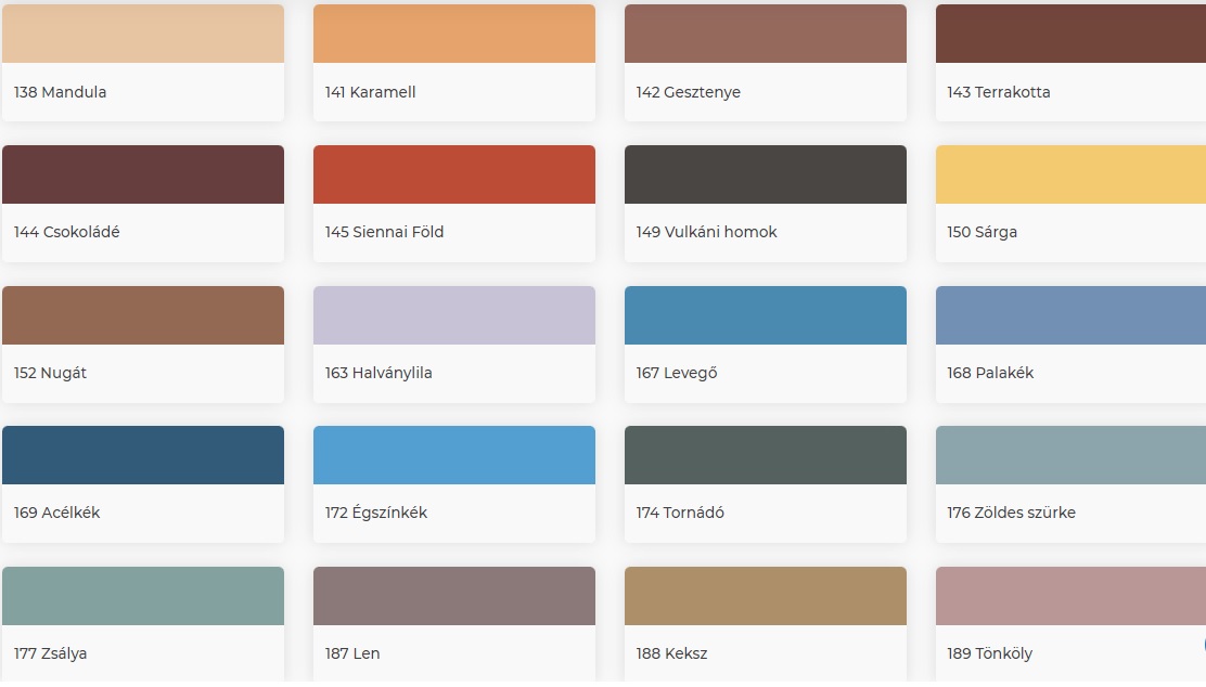 Mapei Kerapoxy Easy Design színek_2