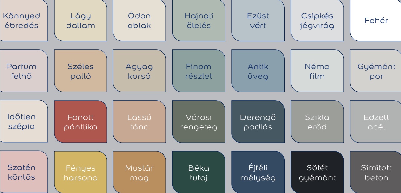 Dulux Easycare+ színek