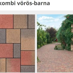 Alternative view of Semmelrock Citytop kombi térkő