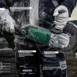 Alternative view of Stalco AG230 sarokcsiszoló 230 mm 2400 W