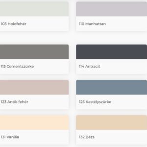 Mapei Ultracolor Plus színek