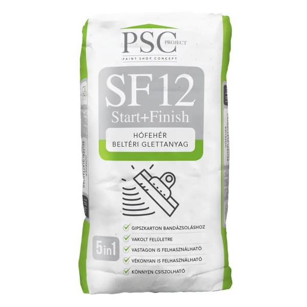 SF 12 beltéri glettanyag