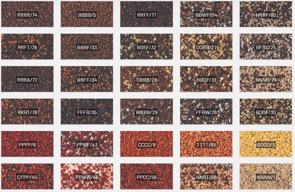 Meton Quarctex színek