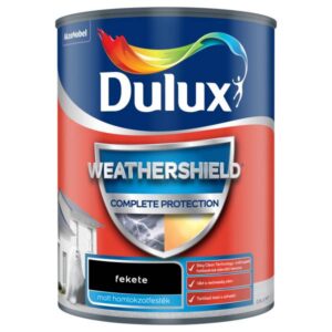 Dulux Weathershield Complete Protection Homlokzatfesték fekete