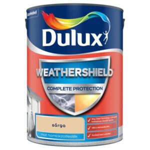 Dulux Weathershield Complete Protection Homlokzatfesték sárga