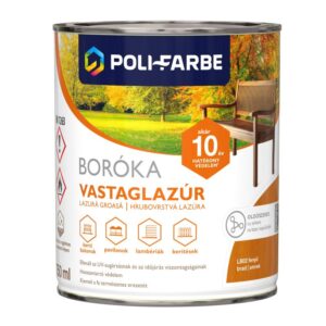 Poli-Farbe boróka vastaglazúr