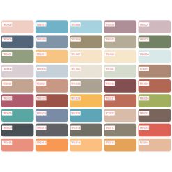 Thermodam prémium akril vakolat színek