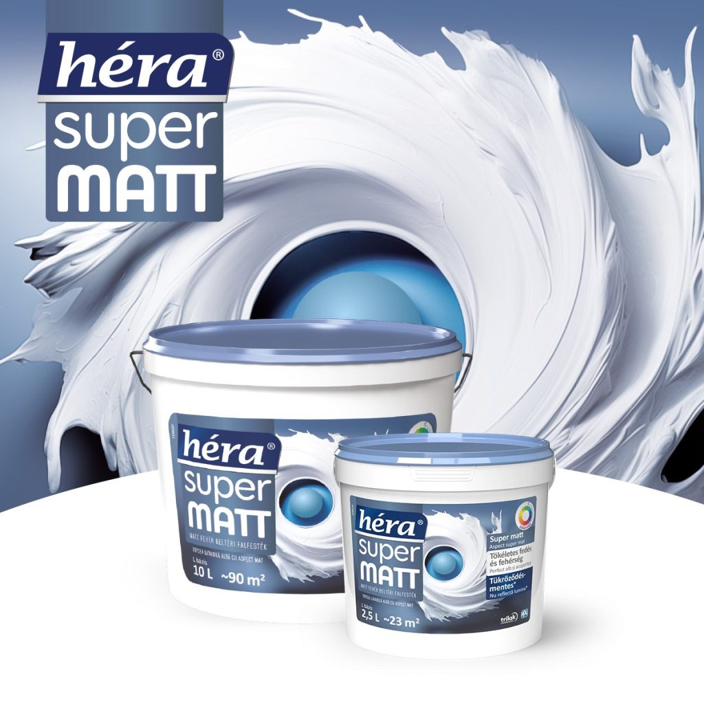 Héra Super Matt beltéri falfesték