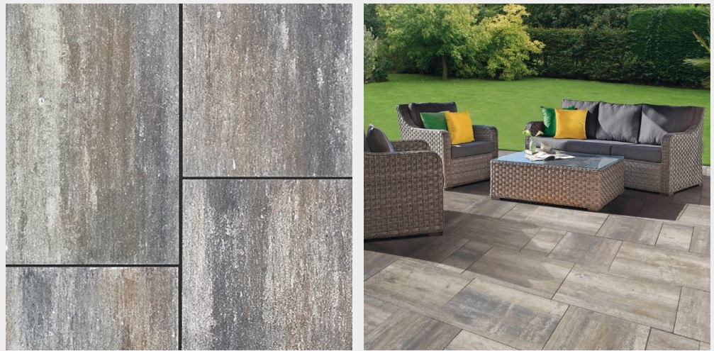 Semmelrock Grande kombi grafit-terra