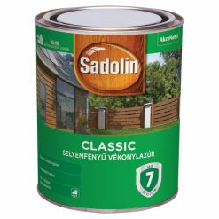 Sadolin Classic oldószeres selyemfényű vékonylazúr