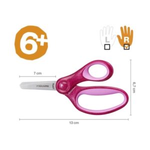 Fiskars csillogó gyermekolló méretek