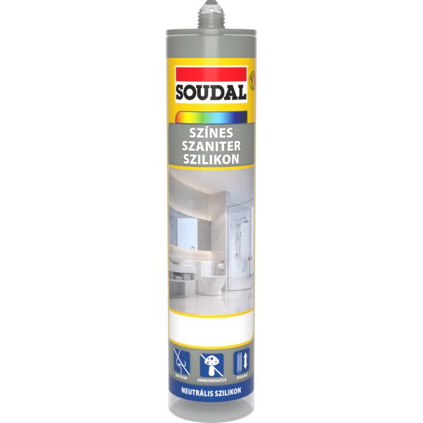 Soudal színes szaniter szilikon