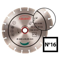 Abraboro univerzális gyémánttárcsa No.16