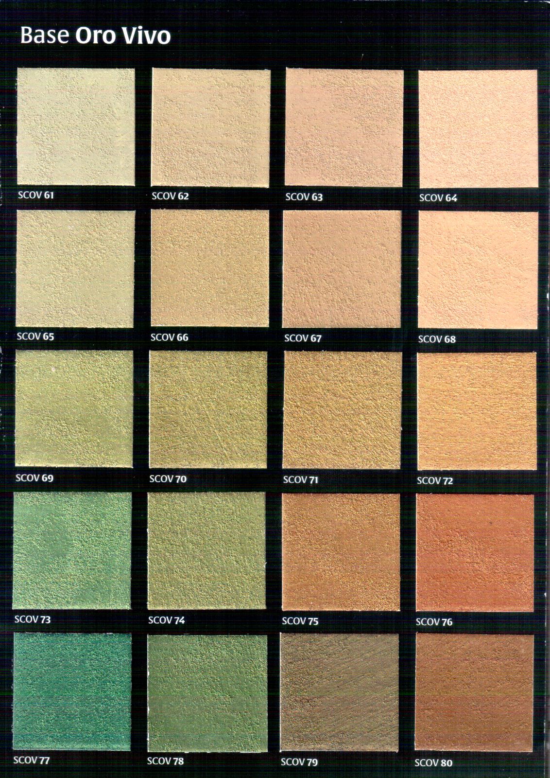 Casati Samsara Classic Oro Vivo színek