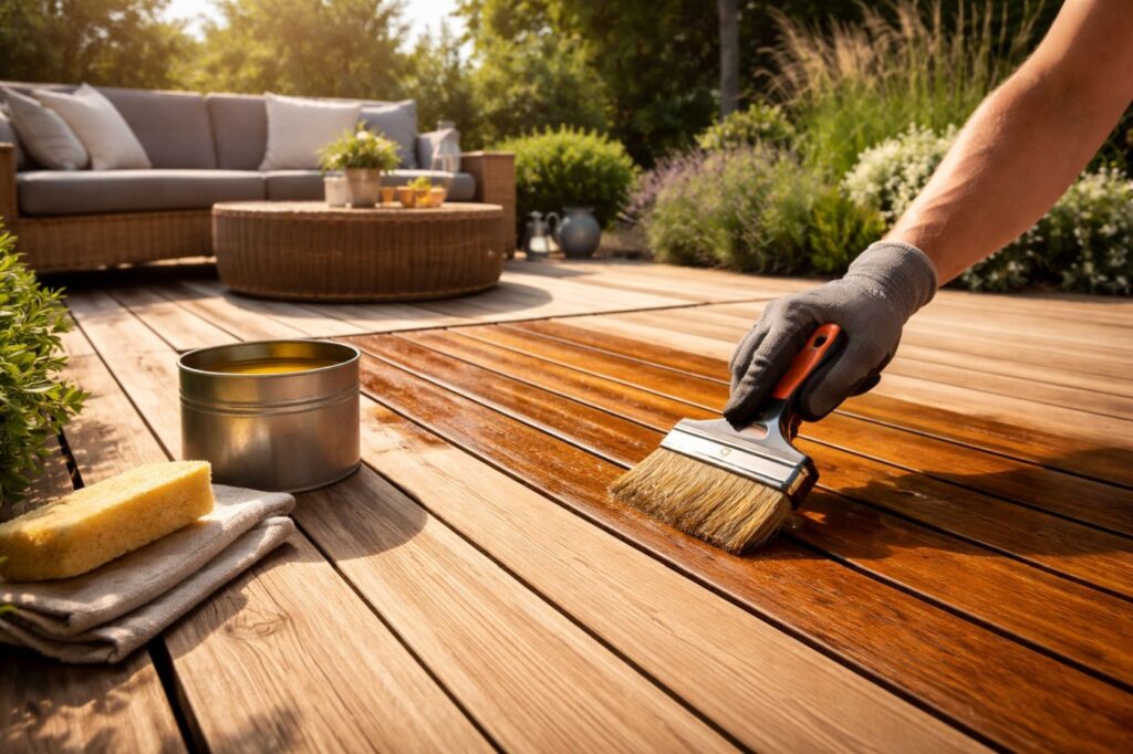 Teraszolaj használata