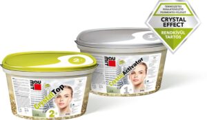 A homlokzati vakolatok új generációja Baumit CrystalSet