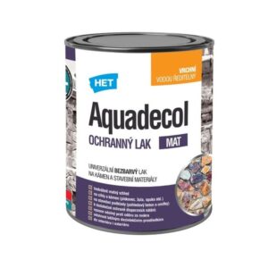 HET Aquadecol kőbalzsam és betonlakk