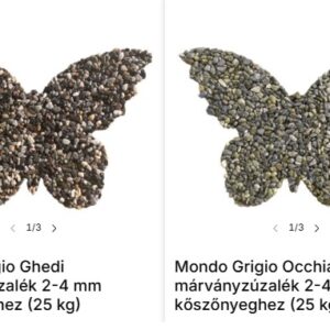 Mondo márványzúzalék 2-4 mm kőszőnyeghez - 25 kg - Image 3