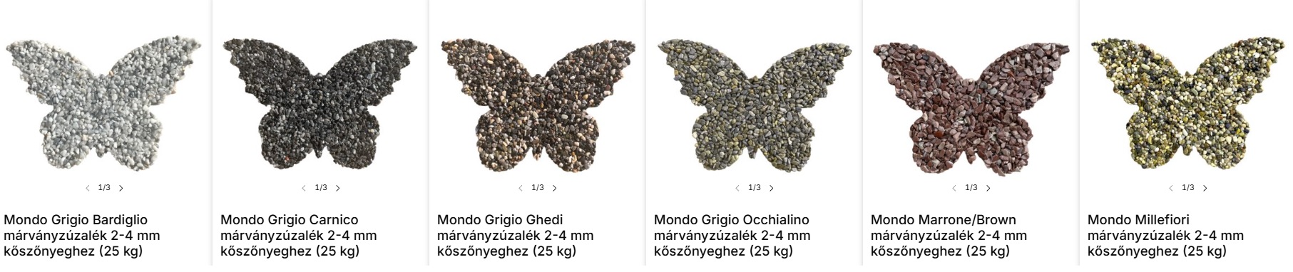 Mondo márványzúzalék 2-4 mm kőszőnyeghez - 25 kg - Image 3
