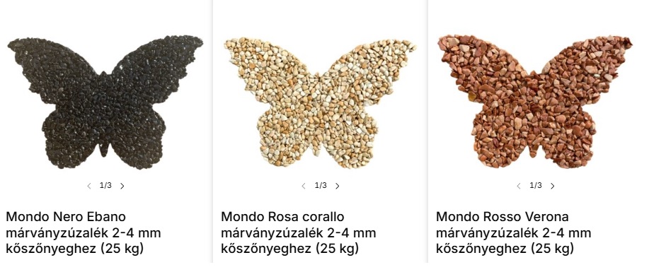 Mondo márványzúzalék 2-4 mm kőszőnyeghez - 25 kg - Image 4