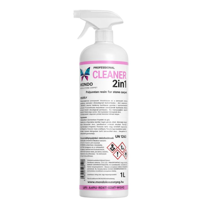 MONDO Cleaner 2in1 tisztítószer kőszőnyegekhez
