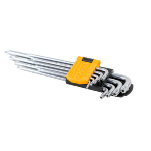 INGCO 18 részes hosszú imbusz- és Torx-kulcs készlet - Image 2